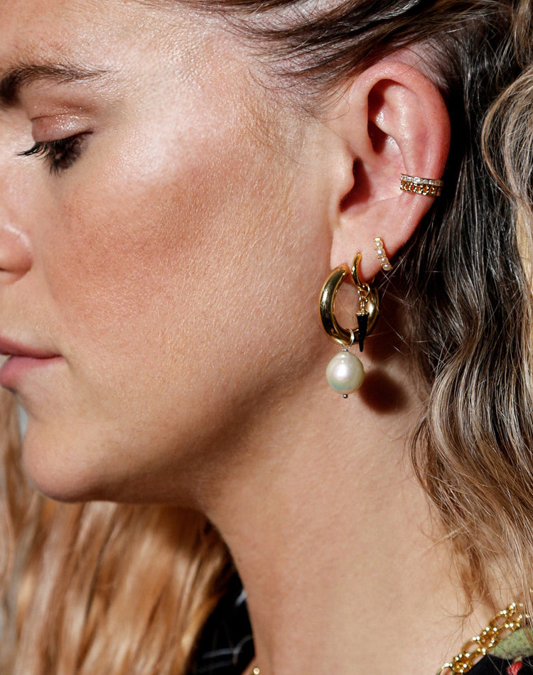 Ada Large Earring Charm in Gold